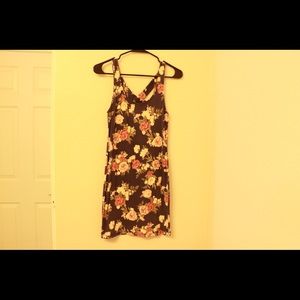 Floral Bodicon Mini Dress